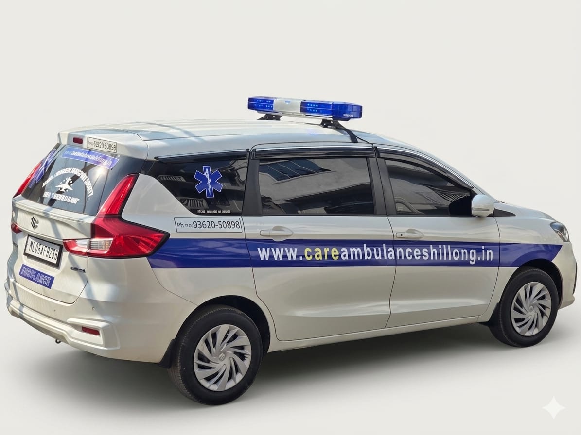 Ertiga Ambulance with Oxygen Shillong